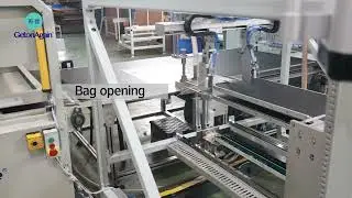 Pillow core bagging compression packing production line #getonagain #pillowpacking #pillowfactory
