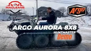 MacLean's Sports Demonstrates the Argo Aurora 8x8 Huntmaster