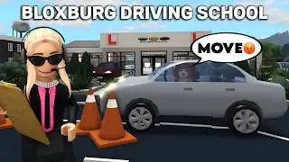 I BUILT A DRIVING SCHOOL TO TEACH PEOPLE DRIVING IN BLOXBURG