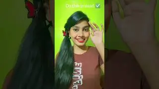 do this ✅#collegehairstyle #hairstyle #longhair #shrabani #trendingshort #hairtutorial