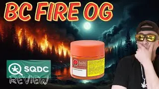 SQDC Weed Review #400 BC Fire OG de Simply Bare Organic