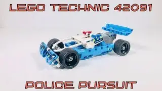 LEGO TECHNIC 42091 Police Pursuit Speed Build