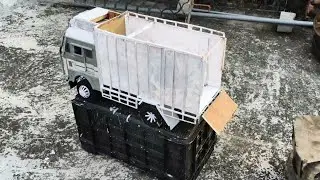 Paint work start kr diya // New vlog with tata truck model 😍