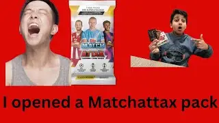 I opened a Matchattax pack cravy pack opening very good football cards we got