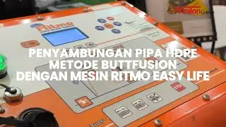 Vidio Penyambungan Buttfusion pipa HDPE Vinilon Group