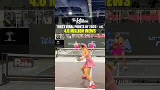 Most Viral Pickleball Points of 2025 - #4 📈