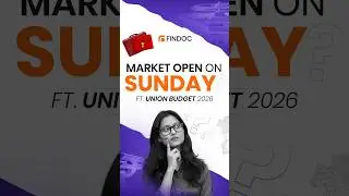 Sunday Trading LIVE! Union Budget 2026 Ke Din Market Kyun Open Hai?
