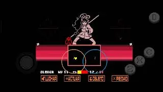 Ceroba Ketsukane fight (urdertale yellow) genocide rute   