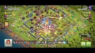 TH16 Beats Max TH17 with Ram Rider! (Army Link Inside)