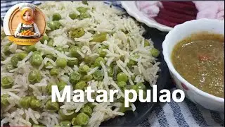 Winter special Matar pulao/ tamatar chutney salad #winter #food #matar #pulao #chutney😋😋