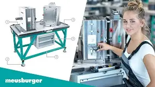 H 4062 Montagetisch luftgelagert &ndash; Meusburger Produkt im Fokus
