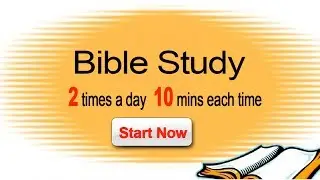 Bite size Bible study on a daily basis