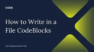 C Language / How to Write in a file CodeBlocks