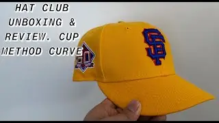 Hat club unboxing and review also new curving method