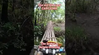 DRZ400 vs Nolans Brook Log Bridge! 💪CapeYork