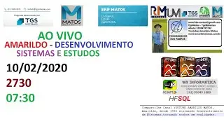AO VIVO - 2730 - 07:30 - 10/02/2020 - WINDEV WEBDEV MOBILE - DESENVOLVIMENTO E ESTUDOS