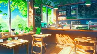 Sunrise Harmony 🌅 Gentle Lofi Coffeehouse ☕ ~ Расслабьтесь/Глубокий фокус/Учитесь [ Мирная музыка]