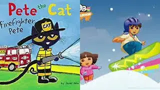 MERGED - Pete The Cat and Dora The Explorer Beyond The Sea (Finding Nemo)