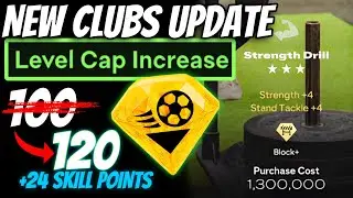 FC 25 Clubs Update: New Max Level, Low Driven Shot PlayStyle & More!
