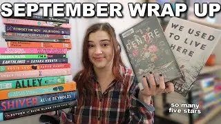 Мой лучший месяц для чтения в этом году 🤯 (9 новых пятизвёздочных книг) || ИТОГИ СЕНТЯБРЯ