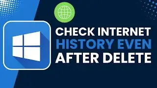 Check Internet Browsing History Even After It's Deleted in Windows PC