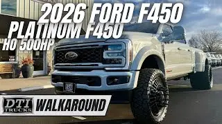 2026 DTI Trucks Ford F-450 Platinum High Output &ndash; Avalanche Gray
