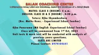 SALAN COACHING CENTRE IMPHAL MANIPUR