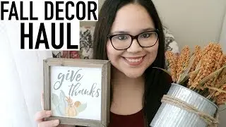 FALL HOME DECOR HAUL | BEST FALL CANDLES EVER!!! | FALL 2017