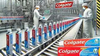 How COLGATE TOOTHPASTE is MADE 🦷 Inside COLGATE Factory | Captain Discovery