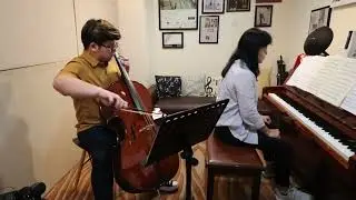Gabriel Andrew, ABRSM Cello, Grade 6 2022, Minuet 1 & 2 - J S Bach