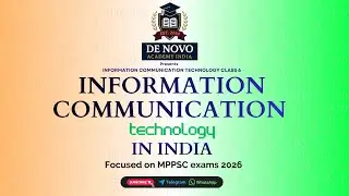 ICT Class 6 | ICT in India | MPPSC SSE 2026, MP ADPO, & All MPPSC Exams🎯