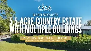 Elegant Country Living in Boquete | A Private 5.5-Acre Mountain Estate