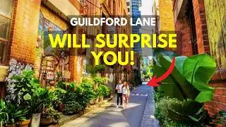 Explore Melbourne: Guildford Lane A MUST-VISIT Hidden Laneway! Cafes, Desserts, Shopping, Street Art