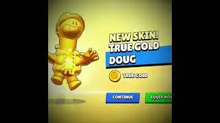Бесплатный скин Doug Gold в магазине🥳❤️&zwj;🔥 #rek #brawlstars #Doug