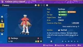 Hisuian Decidueye - Solo - 7 Star Torterra Raid - Pokemon Scarlet/Violet