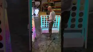 LED light up jumbo games 4 In a row