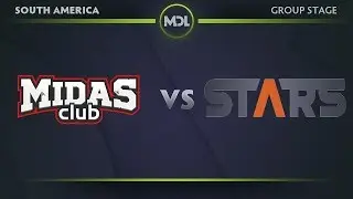 Midas Club vs STARS Game 1 - MDL Changsha SA Qualifier: Group B - @BlazeCasts