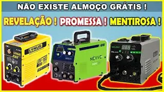 ENTENDA ISSO SOBRE INVERSORA DE SOLDA  MIG ! LYNUS LIM-160,  INLUSS 250a E MIG NEVVO FIXMIG 1355 !