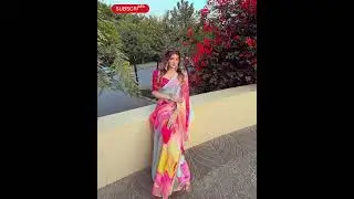 🌈Holi Special Saree ideas😍 pt-3 #shorts #ytshorts #viral #viralvideo