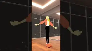 Doing the wave dance in virtual reality 🌊