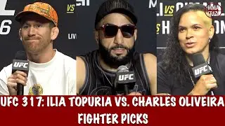 UFC 317: Ilia Topuria vs. Charles Oliveira Fighter Picks