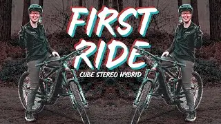 FIRST RIDE ON MY 2021 CUBE STEREO HYBRID 160 TM @ SHERWOOD PINES
