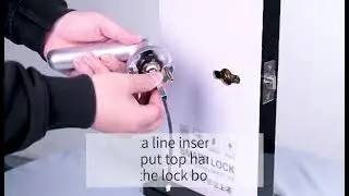 How to install CATCHFACE G03 Fingerprint Smart Door Lock？