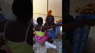 SNDGMM Gambia is getting the food ready feed To the Families in Mamudaa village in The Gambia Africa