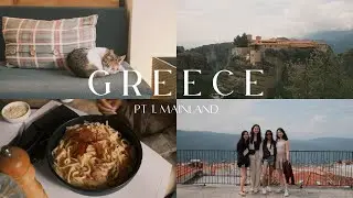 2 Weeks in Greece🏛️Mainland | Athens, Patras, Delphi, Meteora & a cooking class!