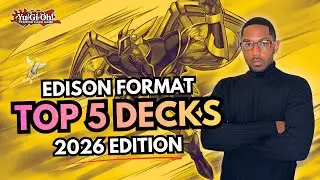 Топ-5 колод в формате Эдисона 2026 года | Yu-Gi-Oh!