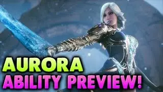 [Paragon] Aurora New Hero -  Ability Preview & Opinion!!