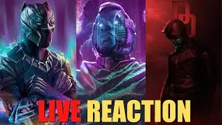 Black Panther Solo Game Reveal Live Reaction | Marvel SDCC Recap