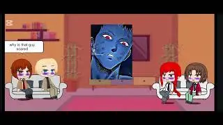 4 manipulator characters react to:Saitama from one punch man and garou and opm god 