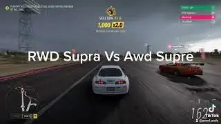 FH5 RWD Supra Vs AWD Supra